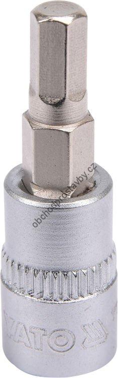 Nástavec, ořech 1/4" YATO s bitem imbus HEX 5mm YT-04372