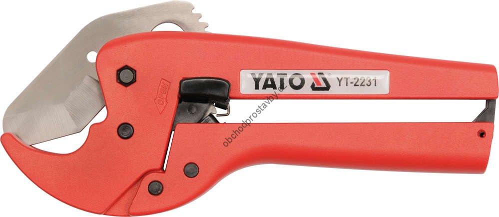 Instalatérské nůžky YATO na plastové trubky PPR a PEX do 42mm YT-2231
