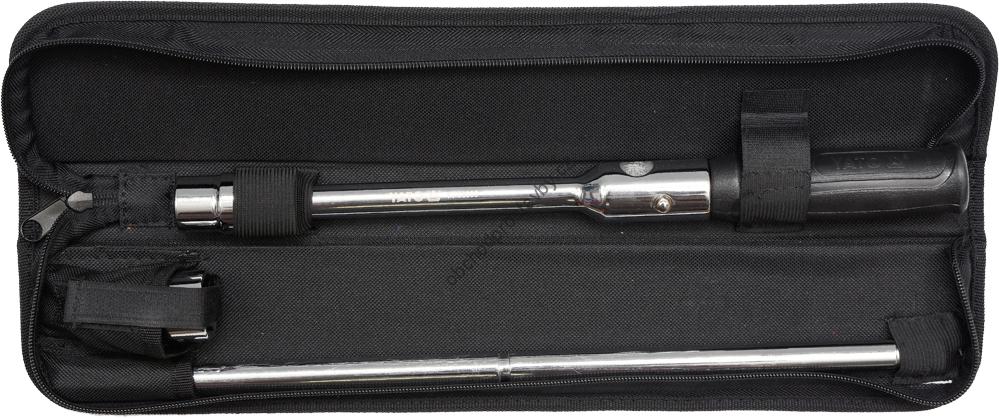 Skládaný, skládací CrV klíč na kola YATO 17, 19, 21, 23 mm 1/2" YT-08035 v praktickém obalu