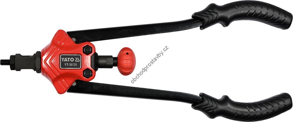 Nýtovací kleště pro maticové nýty M3-M12, YATO nýtovačky YT-36128