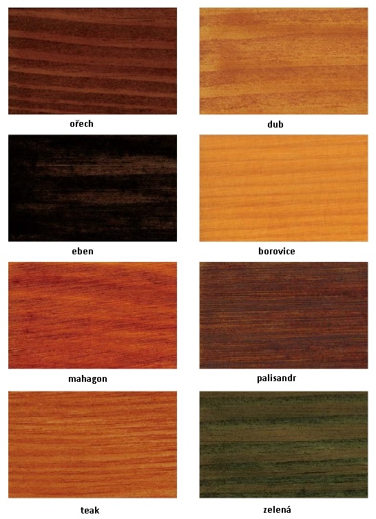 Lazura na dřevo Jedynka TEAK 0,9 L