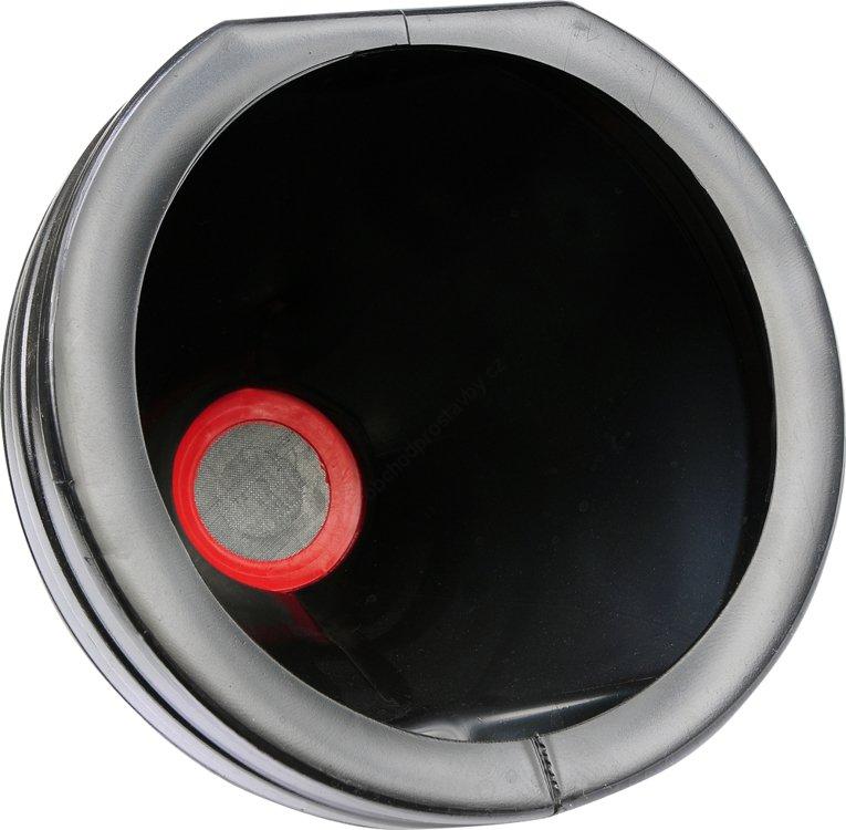 Rolnický trychtýř, lejík VOREL plastový pevný se sítkem, průměr 210 mm TO-83004