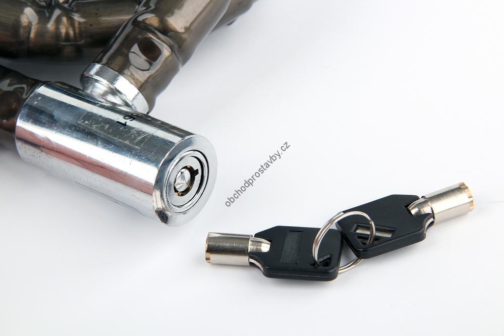 Zámek na motorku VOREL pancéřovaný 150 cm dlouhý, TO-77861