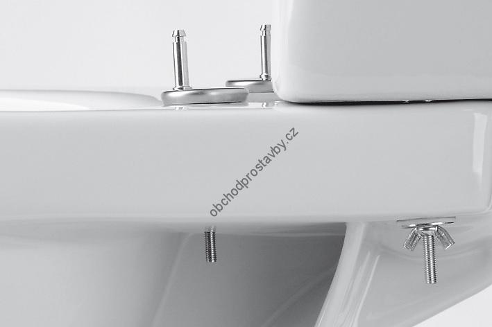 WC deska samosklápěcí,volně padající FALA bílá duroplast TO-75470