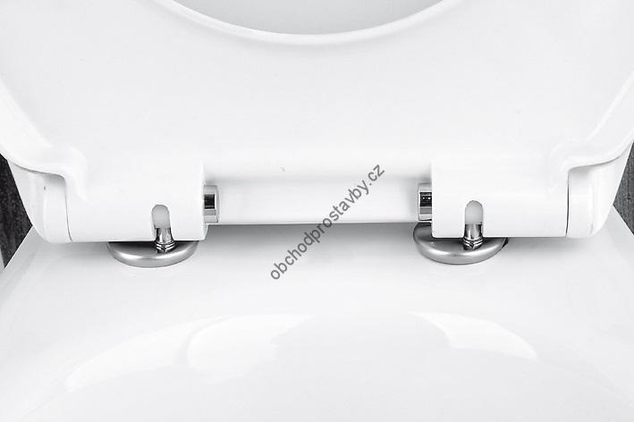 WC deska samosklápěcí,volně padající FALA bílá duroplast TO-75470