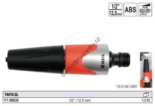 Postřikovací hlavice, zavlažovací tryska YATO 1/2" regulovatelná YT-99830
